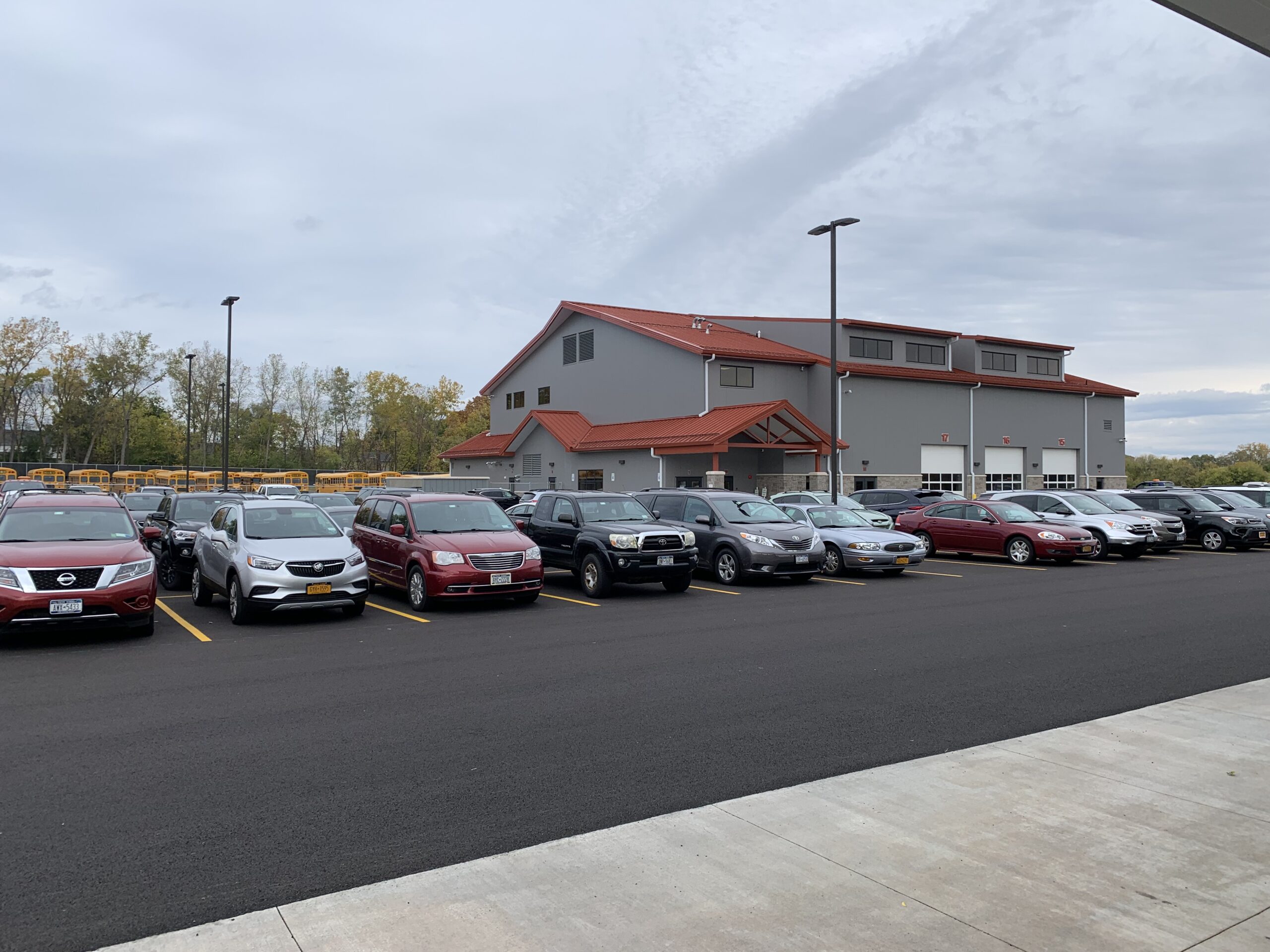 Fairport’s new, expanded transportation center covers over 20,000 square feet.